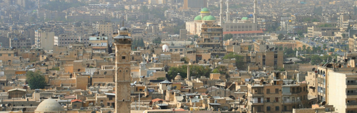 A talk by Zahed Taj-Eddin: "Home in Aleppo: Memory, Loss and Rebuild"