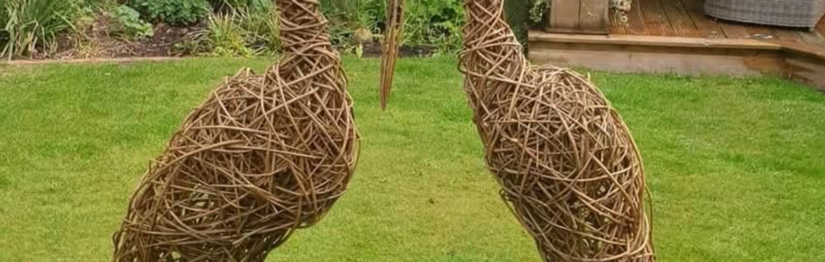 Willow Weaving - Heron
