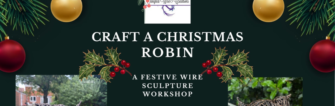 Tangled Wire Creations - Robin Sculpture