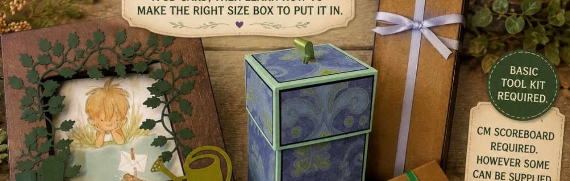 Learn how to make any size box with Kay Rutter