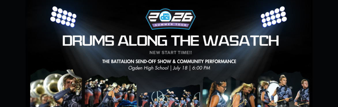 Drums Along the Wasatch: Send-Off Show & Community Performance