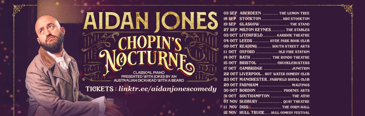 Aidan Jones - Chopin's Nocturne (SPECIAL TAPING at PIANODROME)