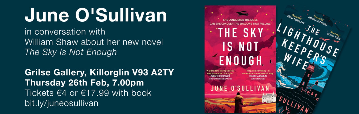 June O'Sullivan in conversation about her new book, The Sky Is Not Enough