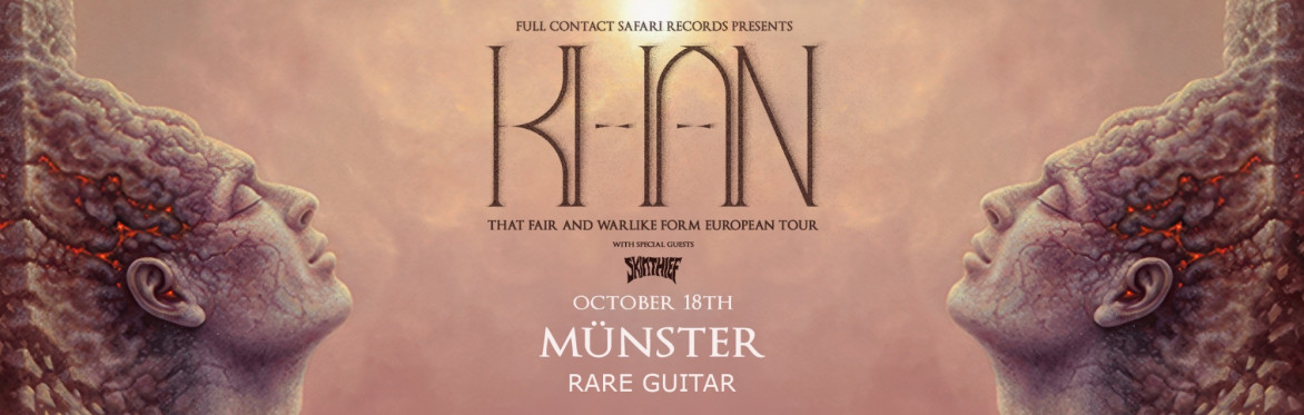 KHAN (AU) - 'That Fair and Warlike Form' European Tour - Münster w/ Skin Thief (AU)