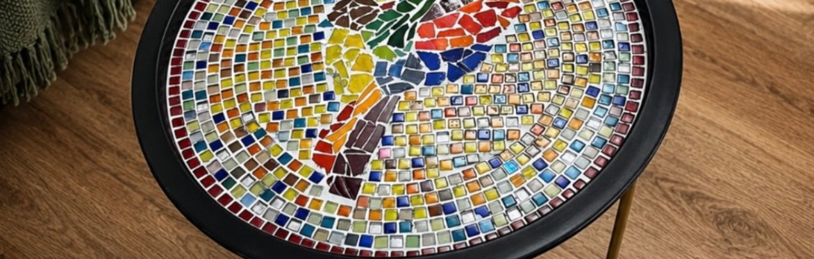 4 week mosaic table course