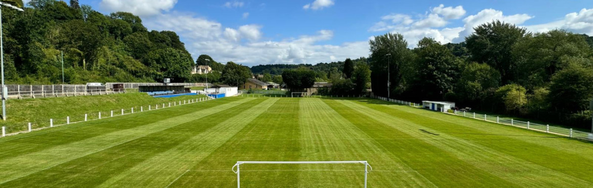 Picture of Brimscombe and Thrupp pitch bathed in sunlight