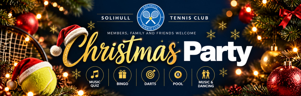 Solihull Tennis Club Christmas Party
