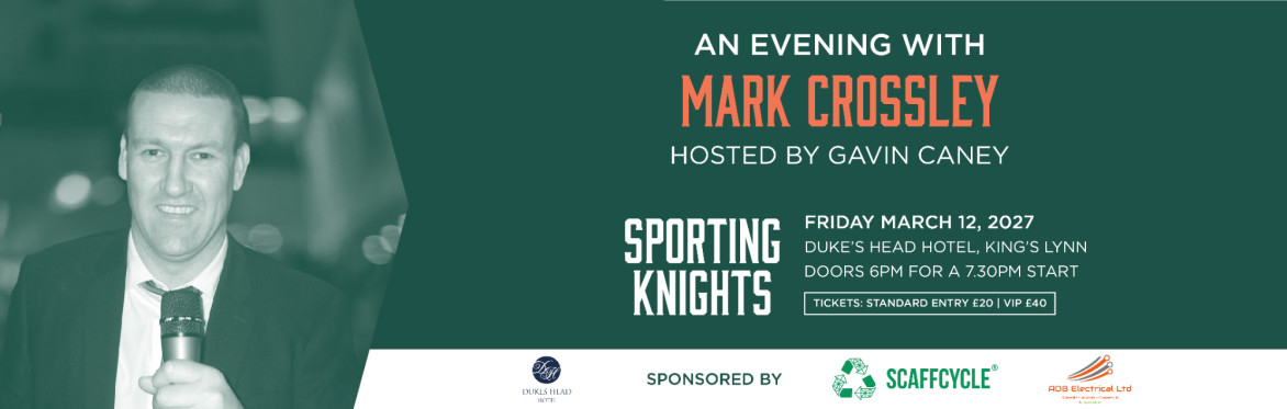 An Evening with Mark Crossley