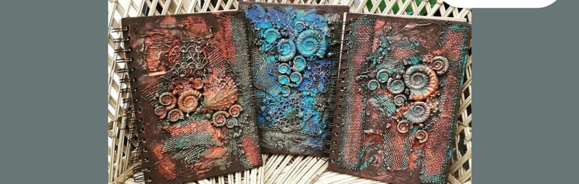 Powertex Altered Scrapbook/ Sketchbook workshop