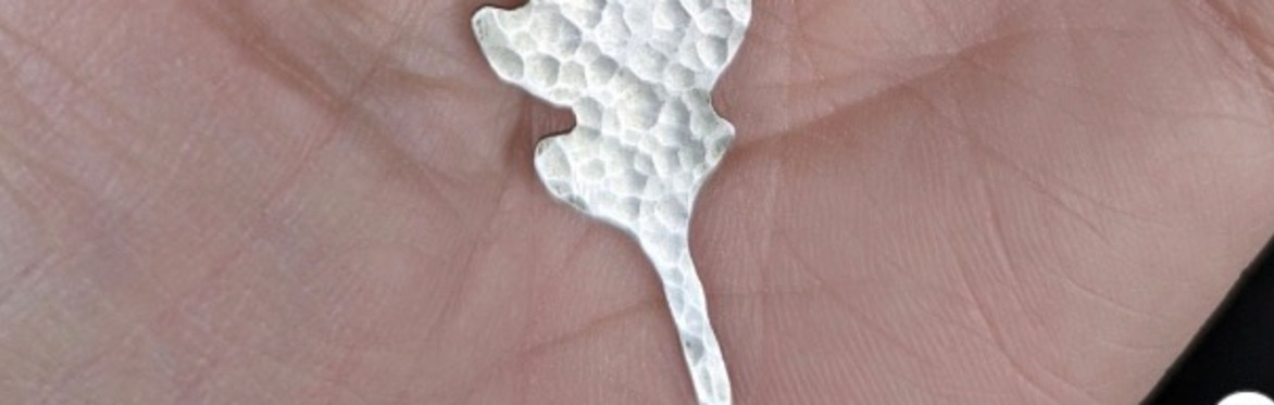 Silver Clay Jewellery Making - Hammered Necklace