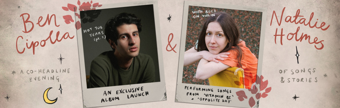 An evening with Natalie Holmes + Ben Cipolla (Live at St Pancras Old Church)