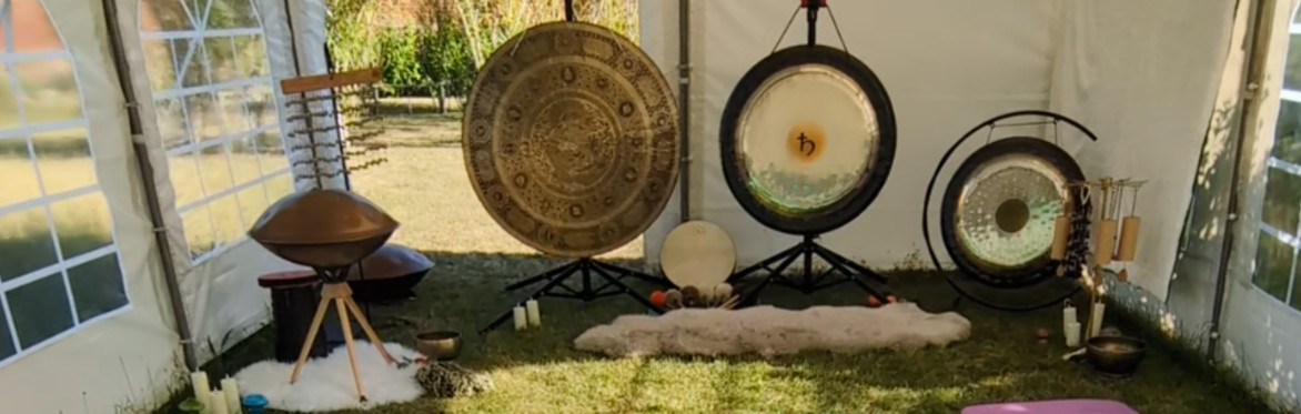Walled garden marquee sound journey