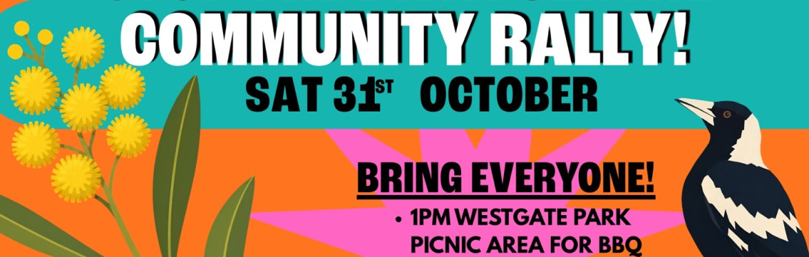 PORT MELBOURNE STOP THE DATA CENTRE COMMUNITY RALLY & BBQ