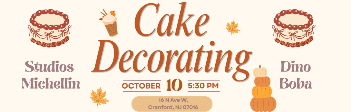 Fall Cake Decorating Event