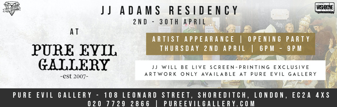 JJ Adams Residency | Opening Party | Thursday 2nd April