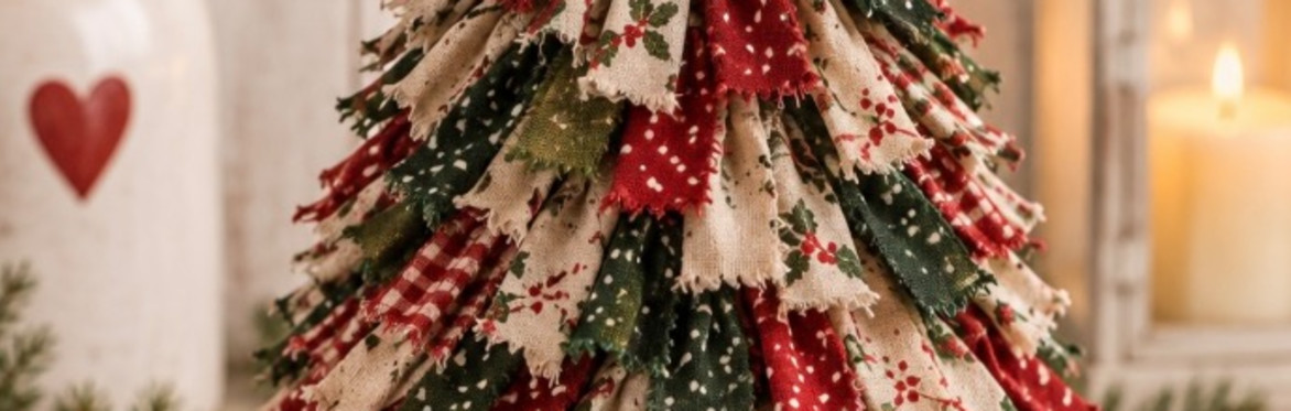 Fabric Christmas tree workshop