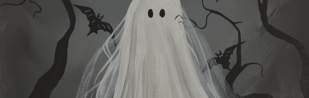 October Art with Amy Paint Night - Ghost