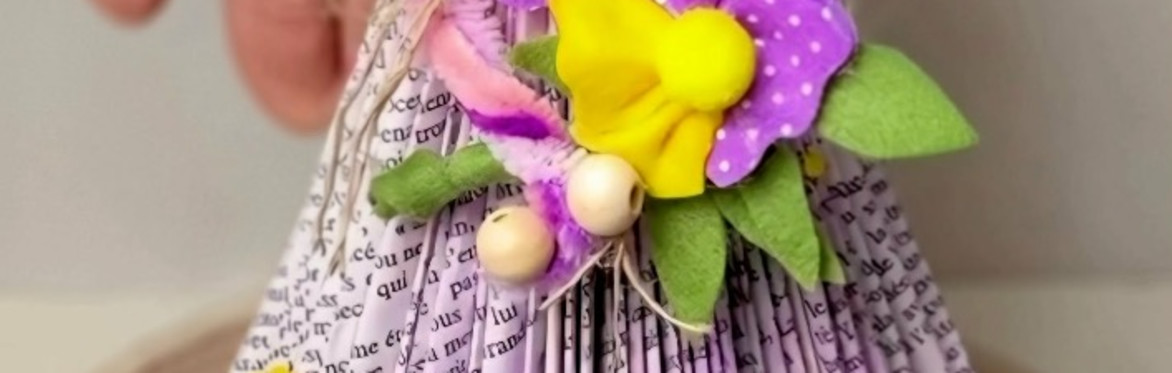 Book Folding Flower Girl Fundraising Workshop