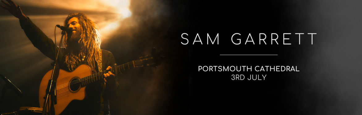 Sam Garrett at Portsmouth Cathedral on 3rd July