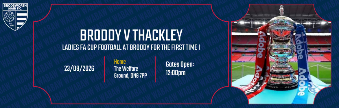 Broddy v Thackley (FA Cup)