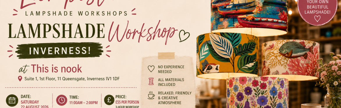 Lampshade making workshop