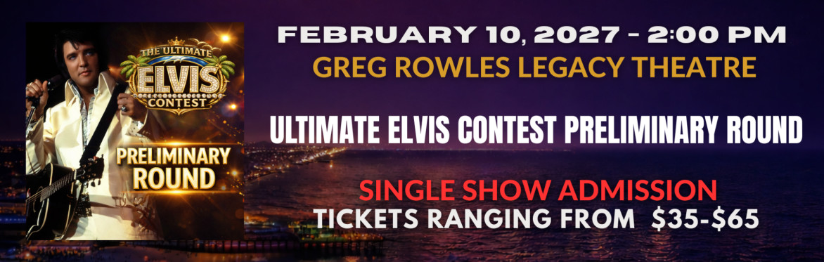 Ultimate Elvis Contest Preliminary Round - at The North Myrtle Beach Elvis Festival