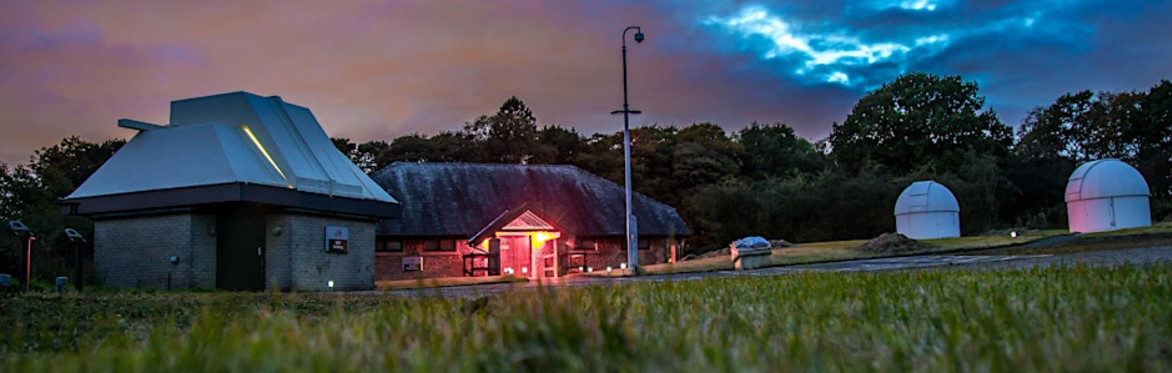 Alston Observatory in the evening time