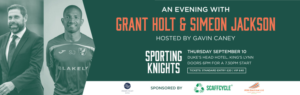 An Evening with Grant Holt and Simeon Jackson