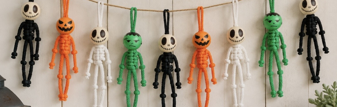 Macrame - Skeleton Garland 💀