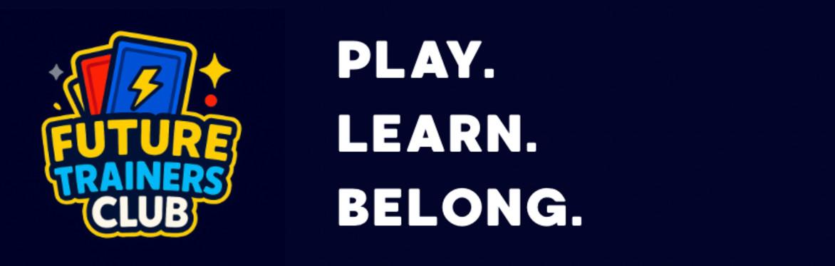 Future Trainers Club logo alongside the tagline: Play. Learn. Belong.