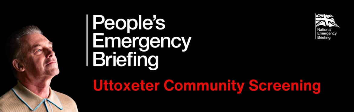 Peoples Emergency Briefing Poster