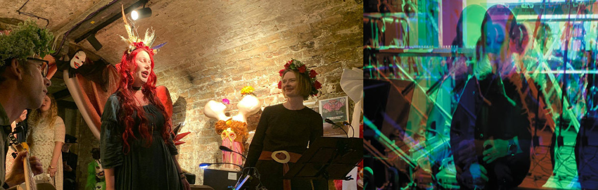 A evening of folk-horror, lush contemporary piano and mediaeval electronic madness