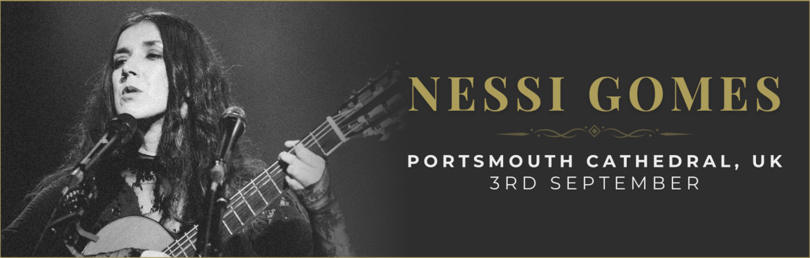 Nessi Gomes at Portsmouth Cathedral