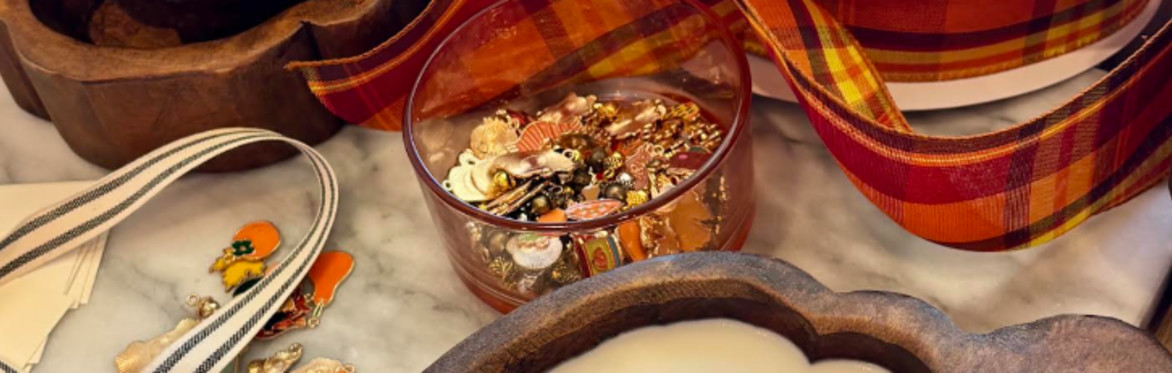 Pumpkin Dough Bowl Candle Making Class with Bungalow Candle Studio