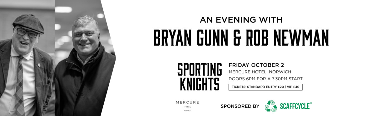 An Evening with Bryan Gunn and Rob Newman