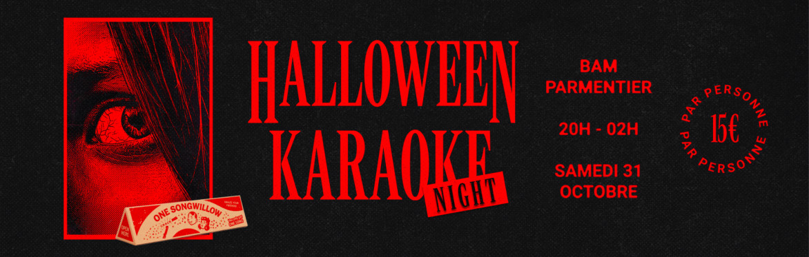 Halloween Karaoke Night - BAM Karaoke Parmentier (Paris, 11e)
