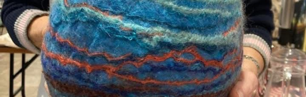 Wet Felted Basket Making Workshop