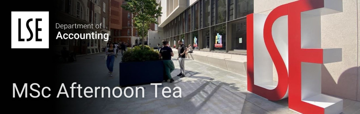 LSE Department of Accounting afternoon tea
