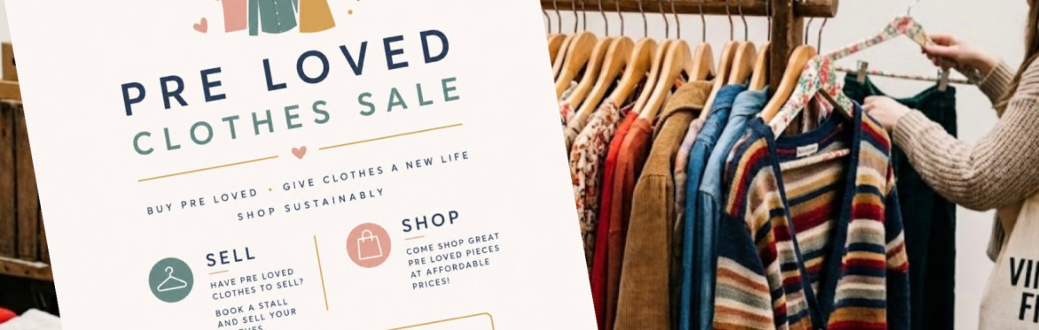 Pre loved clothes sale!