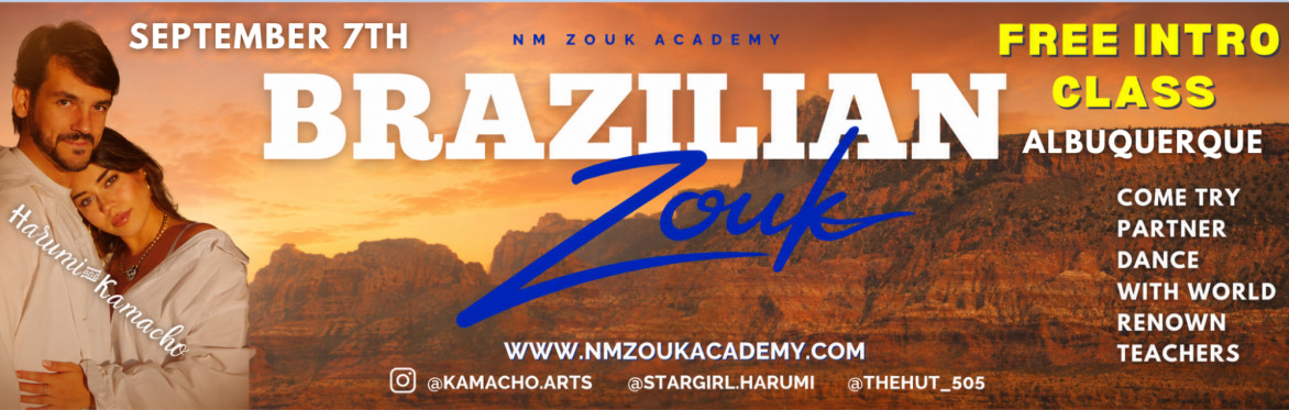 FREE BRAZILIAN ZOUK CLASS in ABQ with Harumi and Kamacho