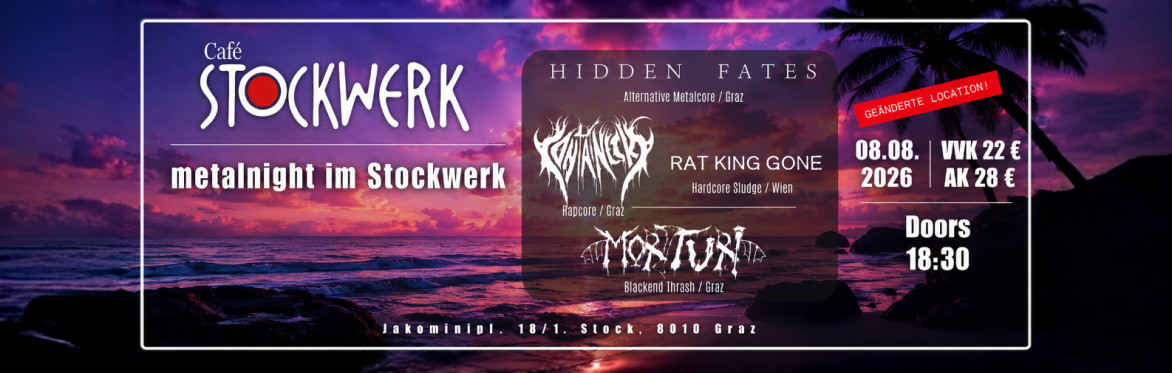 Metal Night im Stockwerk