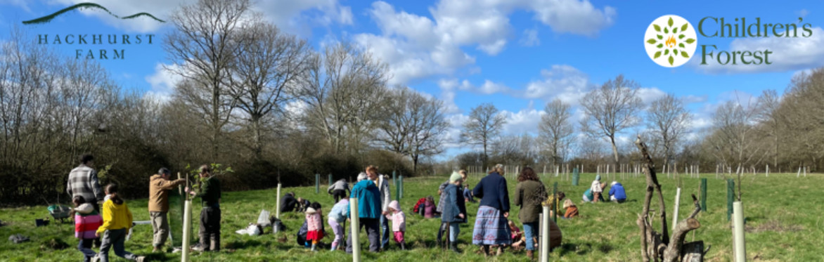 Tree Planting Day at Hackhurst Farm