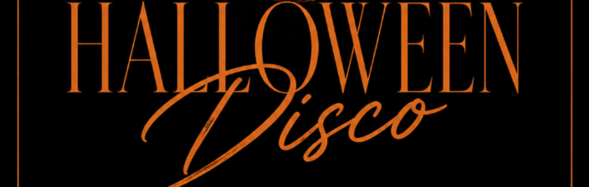 Halloween disco text