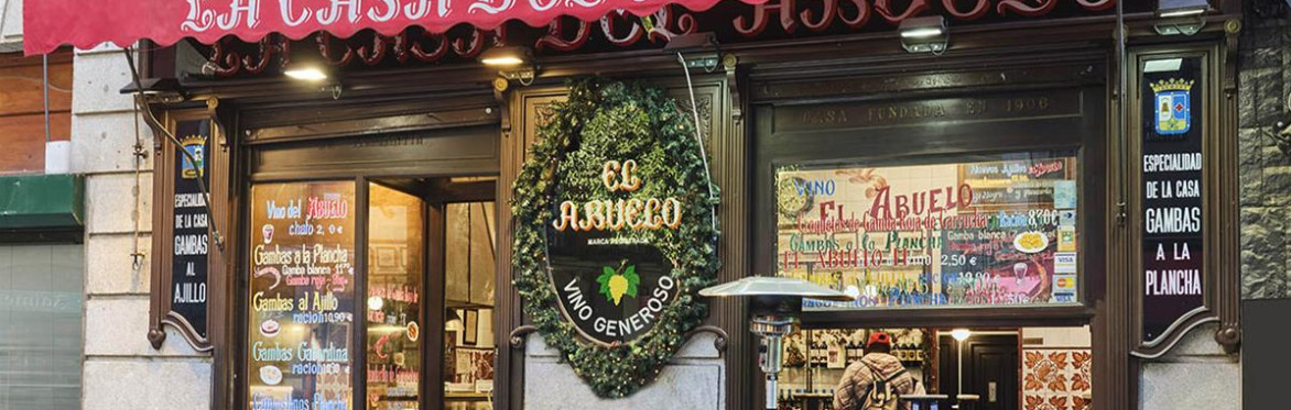 MADRID CON SABOR A HISTORIA: Tabernas y Comercios Centenarios
