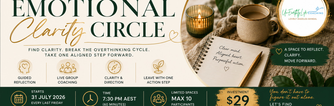 Emotional Clarity Circle I UnEarthly Life Coaching