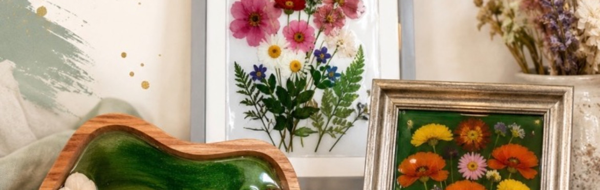 Botanical Resin Art Workshop