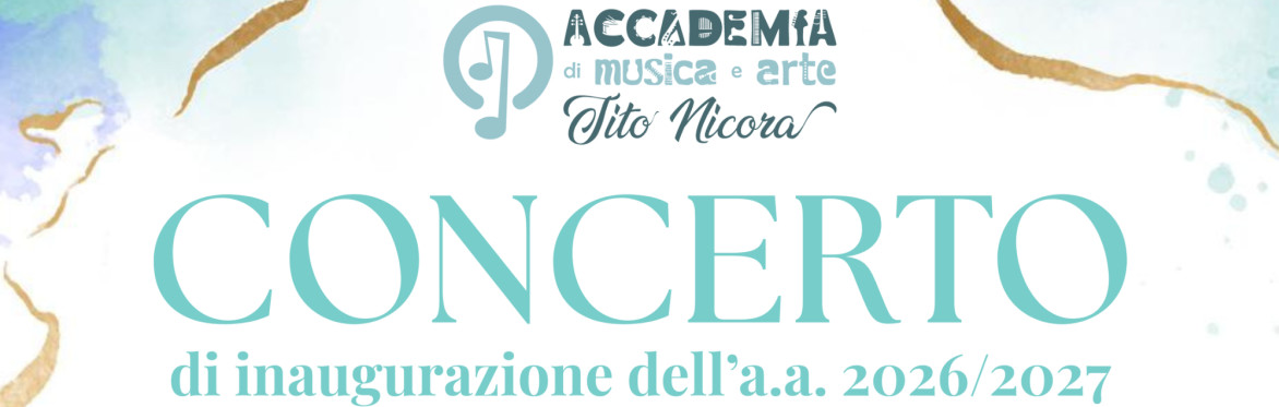 Concerto di inaugurazione dell'a.a. 2026/2027