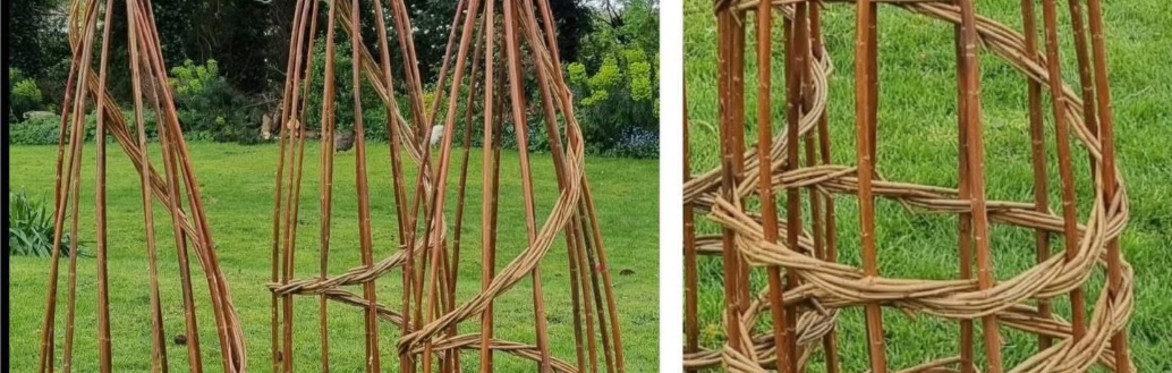 Willow Weaving - The Obelisks