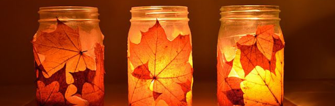Autumn Seasonal Makers - Autumn Leaf Lanterns for KIDS