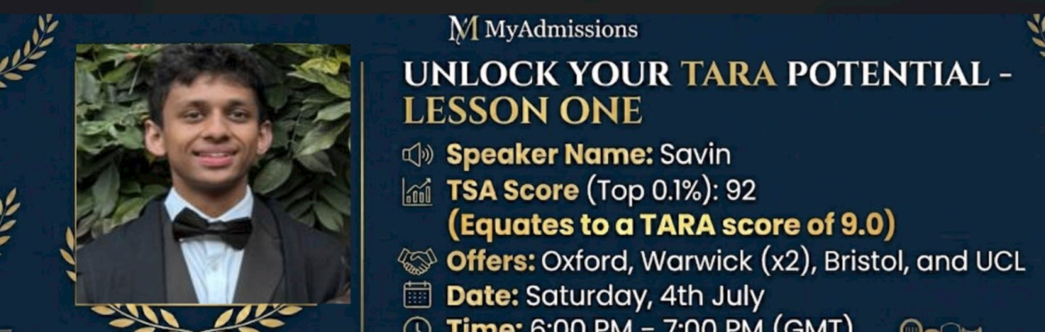 TARA Masterclass: Lesson 1 – Logic Essentials with Savin - TARA 9.0 Equiv